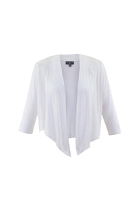 Marble White Waterfall Cardigan