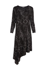 Load image into Gallery viewer, AW24 Naya Print Angle Hem Dress
