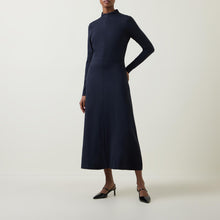 Load image into Gallery viewer, AW24 Part Two Dana Dress Navy
