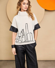 Load image into Gallery viewer, AW24 Naya Placement Print Top
