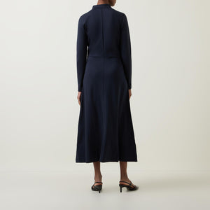 AW24 Part Two Dana Dress Navy