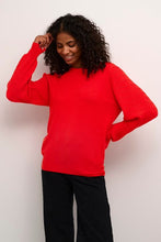 Load image into Gallery viewer, AW24 Kaffe Kananna Knit Fiery Red
