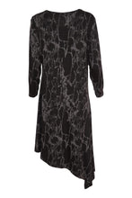 Load image into Gallery viewer, AW24 Naya Print Angle Hem Dress
