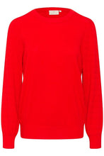 Load image into Gallery viewer, AW24 Kaffe Kananna Knit Fiery Red
