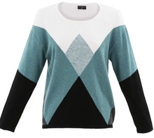 Load image into Gallery viewer, AW24 Marble Geo Knit
