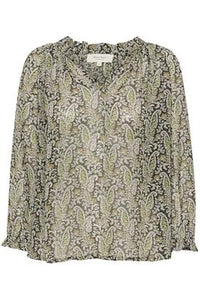 AW24 Part Two Elsia Green Print Blouse